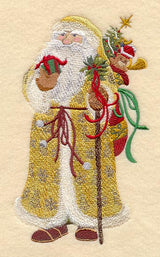 Victorian Santa with Staff