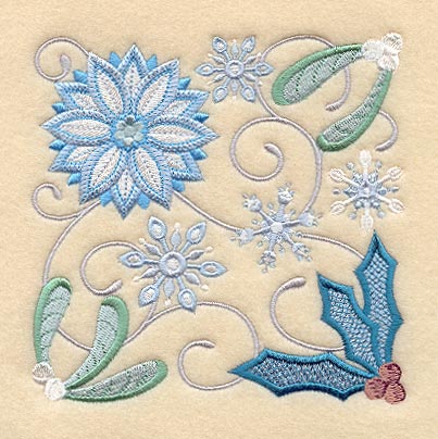 Jacobean Winterland Square