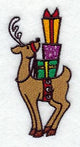 Jolly Reindeer with Gifts