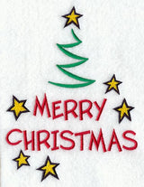 Jubilant Merry Christmas Tree