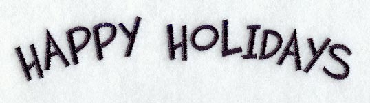 Jubilant Happy Holidays - Arc Above