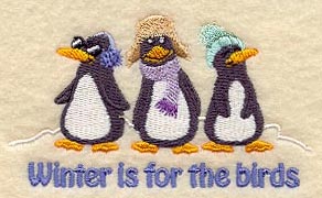 Winter is for the Birds - Penguins