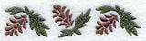 Tumbling Pinecone Sprigs Border