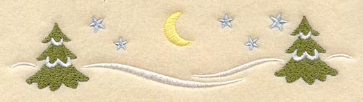 Peaceful Winter Night