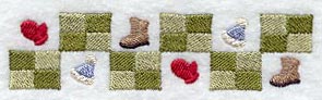 Winter Wear Border