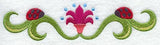Ladybugs and Vines Border