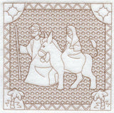 Journey to Bethlehem (Trapunto)