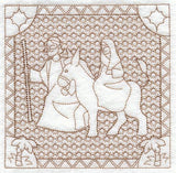 Journey to Bethlehem (Trapunto)