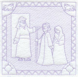 No Room at the Inn (Trapunto)