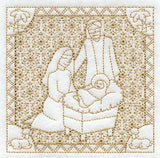 Away in the Manger (Trapunto)