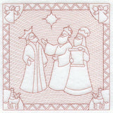 The Magi Learn of the New King (Trapunto)