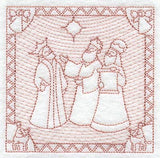 The Magi Learn of the New King (Trapunto)