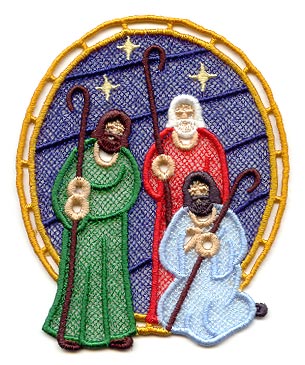 Shepherds in the Field Abiding (Lace)