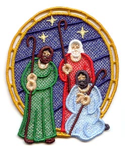 Shepherds in the Field Abiding (Lace)