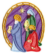 Three Wise Men Came From Country Far (Lace)