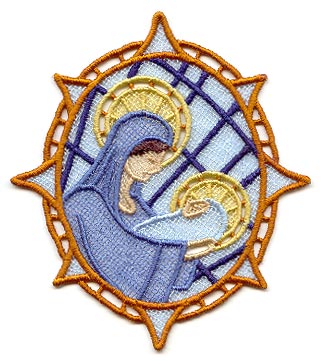 For Christ is born of Mary (Lace)
