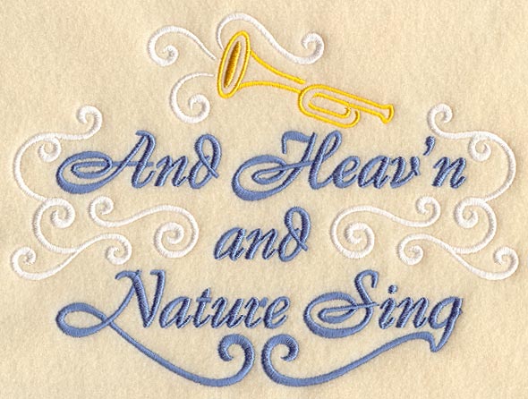 And Heav'n and Nature Sing