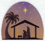 Holy Family at Sunset Silhouette