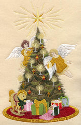 Angels and Victorian Tree