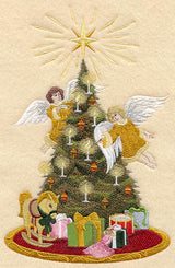 Angels and Victorian Tree