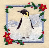 Christmas Penguin Square