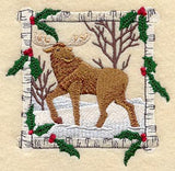 Christmas Moose Square