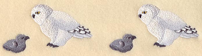 Snowy Owl and Chicks