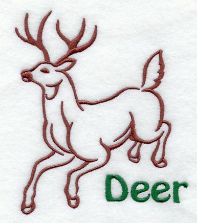 Jumping Deer