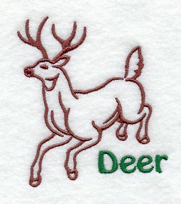 Jumping Deer