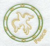 Peace Dove Circle