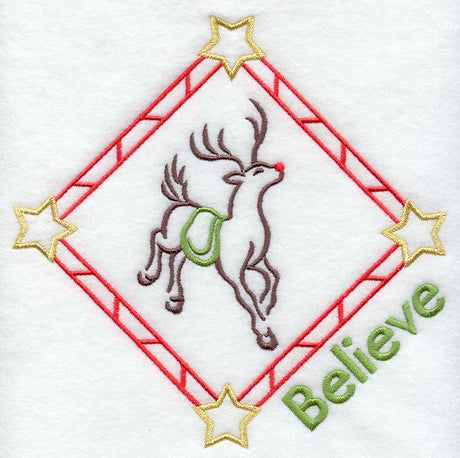 Believe in Reindeer Diamond