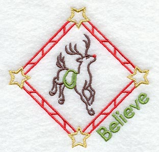 Believe in Reindeer Diamond