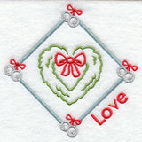 Love Christmas Wreath Diamond