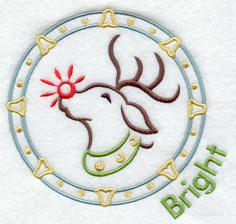 Bright Rudolph Circle