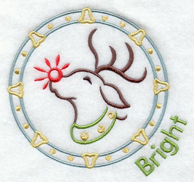 Bright Rudolph Circle