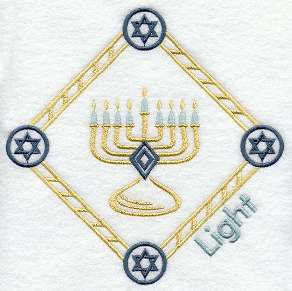 Chanukah Light Diamond
