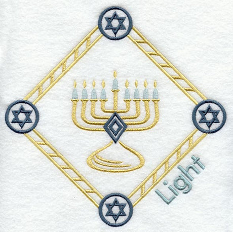 Chanukah Light Diamond