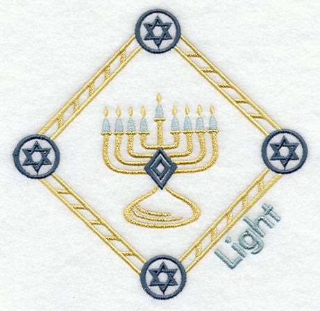 Chanukah Light Diamond