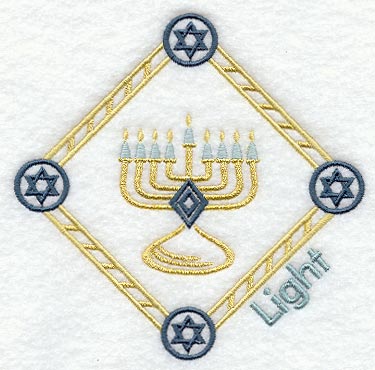 Chanukah Light Diamond