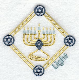 Chanukah Light Diamond