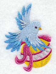 Bluebird and Ornament