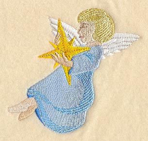 Victorian Angel with Star