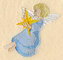 Victorian Angel with Star