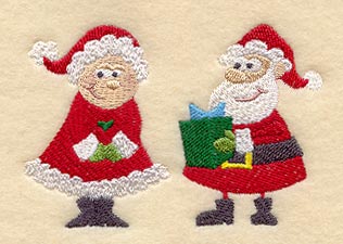 Santa and Mrs. Claus