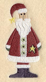 Country Santa with Star