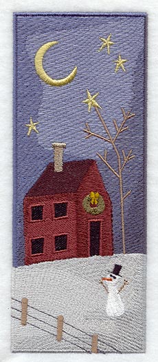 Country Christmas Panel 1