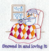 Snowed In and Loving It Snowlady