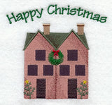 Happy Christmas Saltbox House (English)