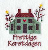 Prettige Kerstdagen Saltbox House (Dutch)