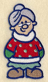 Polka Dot Mrs. Claus